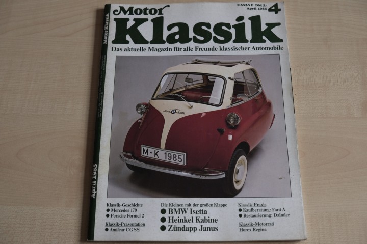 Motor Klassik 04/1985